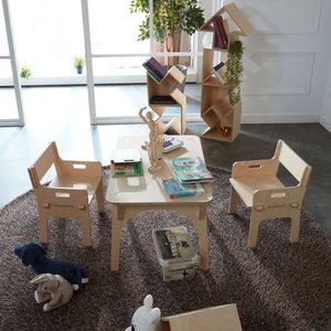 [라가구] 자작나무 DIY 키즈 테이블/체어,아이방 인테리어