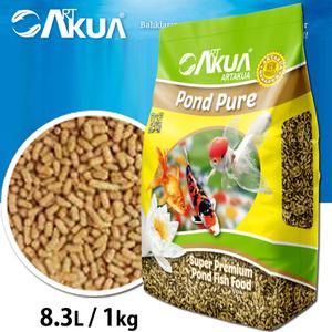 ART 폰드퓨어 8.3L/1kg /아트아쿠아 대용량 사료 먹이 밥 금붕어 비단잉어 연못 테트라 난주 폰드스틱