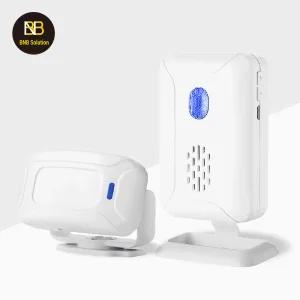 비엔비 무선 센서벨 방문 손님 알림 초인종 출입문 동작감지 센서 차임벨