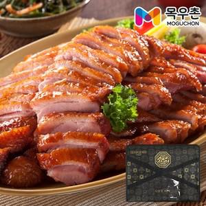 [목우촌] 허브갈릭 훈제오리 슬라이스 선물세트 210g×8팩 소스포