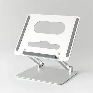만컴즈 Z스탠드 알루미늄 접이식 노트북 거치대 각도조절 받침대 맥북 엘지 그램 스탠드