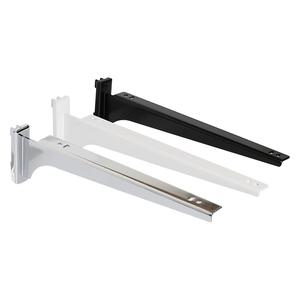 2줄 25피치 찬넬 목재 선반받침 300mm / 인테리어 벽선반 지지대 받침대 공간 DIY 목재날개