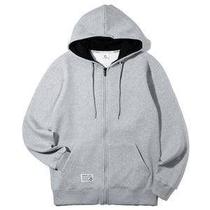 앨빈클로 남녀공용 데일리 무지 기모 후드집업 AZH539 (7 Color)