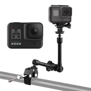 액션캠 카메라 슈퍼 클램프 매직암 집게 마운트 거치대 방송 촬영 CCTV DJI 오즈모 액션 고프로 히어로 호환 A258