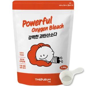 국내제조 더푸룸 과탄산소다 3.8kg 1개 대용량 표백 얼룩제거 세제