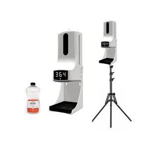 [더블Gift] 자동 온도측정 손소독 디스펜서 (K9-PRO, AUTO DISPENSE) 어린이집 손소독기 학원손소독기