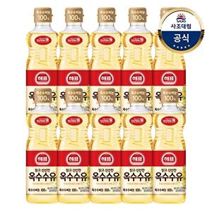 [사조대림][사조대림] 해표 옥수수유 900ml x10개