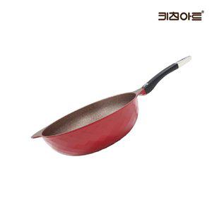 [키친아트] 꼬뜨 울트라 인덕션웍 논스틱코팅 궁중팬 32cm