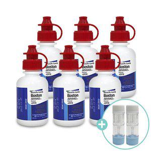보스톤 세척액 30ml x6개 클리너 + 하드렌즈케이스x2개 증정