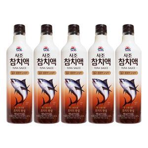 사조 참치액 한스푼으로 요리의 완성 900mL x 5개