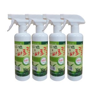 바로킬 1L 500ml 4개 식물 살충제 노깍노진 화초 진딧물 화분 벌레 뿌리 날 파리 퇴치 응애 깍지