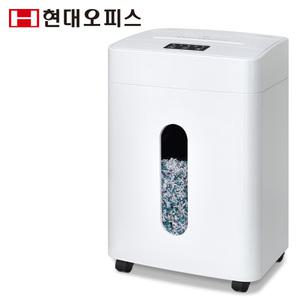 [현대오피스] 중형 문서세단기 PK-1003CD +오일페이퍼 5매 중형 사무용 10매 파지함 25L