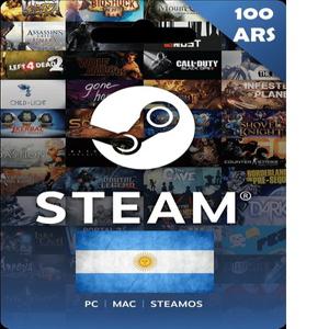 스팀 월렛 아르헨티나 100페소 ARS 기프트 코드
