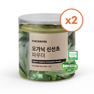 100% 유기농 신선초 분말 100g x 2개