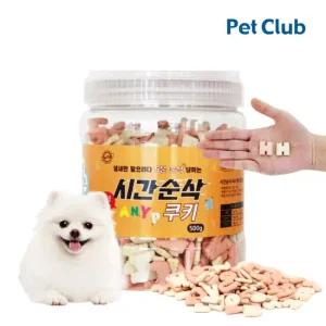 [펫클럽] 벨버드 시간순삭 칼슘비타쿠키500g (유통기한 25.10.18)