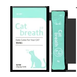 닥터바이 캣브레스 고양이 기침 재채기 기관지 협착증 호흡기 특허소재 영양제