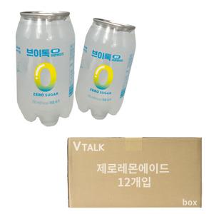 브이톡 제로 레몬에이드 350ml 12개 편의점음료수 탄산수 0칼로리