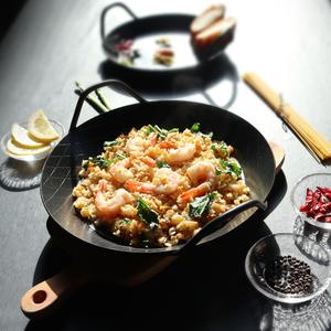 무배-24~28cm 벨르 원형 그리들 무쇠 빠에야팬 2종/카본스