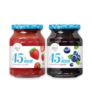 복음자리 45도 과일잼 350g (딸기,사과,블루베리)