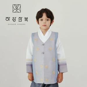[보리보리/하랑한복]하랑한복 남아한복 한울랑+복주머니