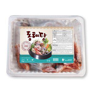 [기타]동태탕 1kg 냉동밀키트 자연재료육수, 소스포함, 15분조리 냉동