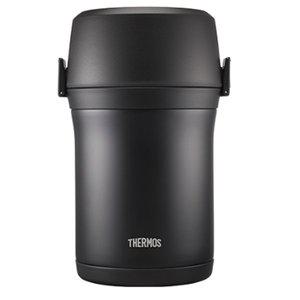 [써모스]일본 써모스 보온도시락 1500ml 수능보온도시락 3종  BK 써모스보온도시락 스텐도시락통