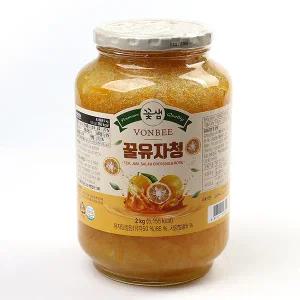 [VONBEE]본비 꽃샘 꿀유자청 2kg