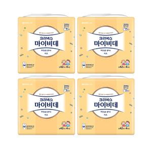크리넥스 마이비데 키즈, 캡형, 42매, 4입, 4개(672매)