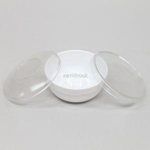 26597-PC 병원용 국그릇 뚜껑 환자용 병원용 식기세트 요양원 PC128SB PC식기