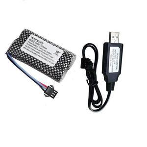 무선자동차, 무선 rc카7.4v 1500mAh 리튬 이온 배터리 SM-3P 플러그 충전기 시계 제스처 감지 트위스트 RC