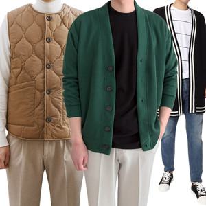 빅사이즈 가디건 L~4XL 빅사이즈 후드 집업 니트 조끼
