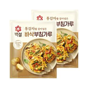백설 통감자 바삭 부침가루 1kg x2개