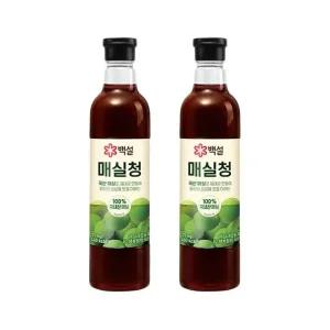 백설 매실청 1.025kg x2개
