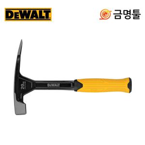 디월트 DWHT51389 스틸벽돌망치 20온스 평면페이스 280mm 벽돌컷팅 타격
