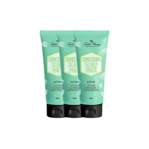 [라벨영]쇼킹두피팩 200ml 3개두피결점케어 두피홈스케일링