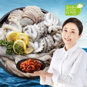 김나운 손질 통낙지 280g x 5팩 (1팩당 5미, 총 1.4kg, 15미)
