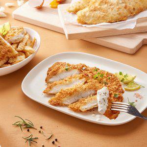 [팡팡온스토어][프리미어] 가자미살 생선까스 커틀릿 550g ,2봉 (1팩당 4-6개입)