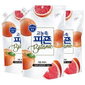 고농축피죤 보타닉 자몽프레시, 1600ml, 3개