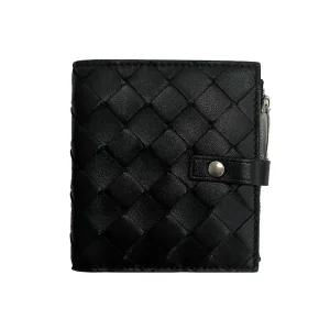 [정상가 1,050,000원]  인트레치아토 폴더형 반지갑/블랙/600270 VCPP3 8803