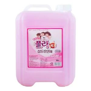 (10통) 대주 플라원 14L x 10통 대용량 업소용 말통 섬유유연제