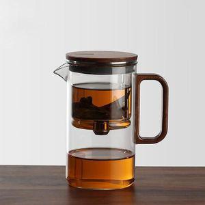 사마도요 우드핸들 티포트 티팟500mL  BP13 유리필터