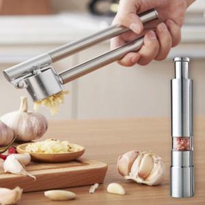[살림의기술] 이영국주 마늘 다지기 프레스 1개 +후추 그라인더 1개