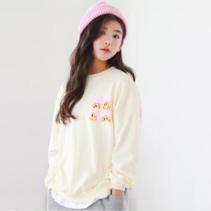 [아이라인키즈] 위티 맨투맨 주니어 캐주얼 여아 의류 티셔츠 초등 학생 봄 옷 아동 복