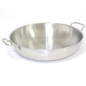 리빙아트 스텐 깊은 복 전골냄비 30cm 인덕션가능 냄비 업소용 찌게 전골