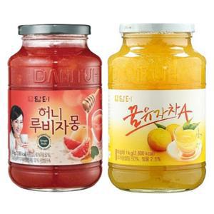 담터 허니루비자몽 1kg + 담터 꿀유자차A 1kg