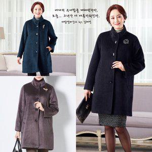 [매장가659,000][마담엘레강스] 럭스 알파카 호시스티치 코트