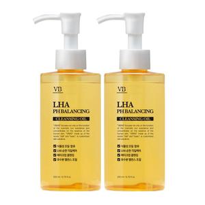 비바스 약산성 LHA 클렌징오일 200ml+200ml 총2개 구성