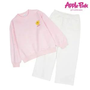 [보리보리/애플핑크]스마일 맨투맨+팬츠세트 (APS8R701GSP)