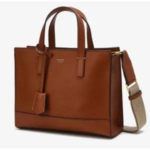 [롯데백화점]헤지스ACC [쇼핑백동봉] 브라운 로고배색 크로스겸 토트백 HJBA4E890W3