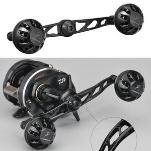 고멕서스 120mmCNC A32노브장착 더블핸들 시마노 다이와 도요 아부베이트릴 더블핸들
